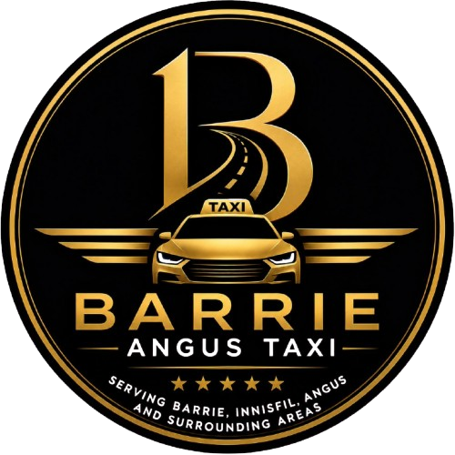 Barrie Angus Taxi Logo